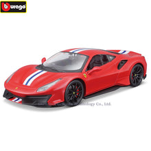 Load image into Gallery viewer, 1:24 Ferrari SF90 Stradale Car Model Die-casting Metal Model Children Toy Boyfriend Gift Simulated Alloy Car Collection