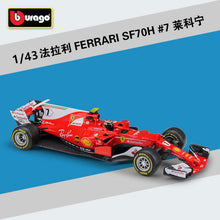 Load image into Gallery viewer, 1:43 2020 F1 SF1000 Ferrari #5 #16 Formula One Ferrari Ferrari Team Alloy car model die casting model simulation