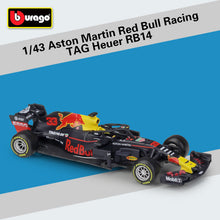 Load image into Gallery viewer, 1:43 Mercedes-Benz Team Lewis Hamilton W10-44 SF90 RB F1 Racing Formula Car Static Simulation Diecast Alloy Model Car