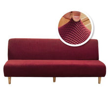 Load image into Gallery viewer, Big Size Sofa Bed Cover Folding Seat Slipcover Stretch Covers Armless Cheap Couch Protector Elastic Cover For Home Hotel Banquet