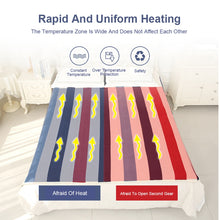Load image into Gallery viewer, Blanket Heated 220v Electric Sheet Thicker Electric Mattress Thermostat Electric Blanket Security Electric Heating Blanket Warm