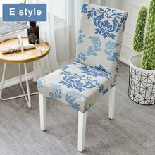 Load image into Gallery viewer, Floral Printing Elastic Stretch Chair Cover Home Decor Dining Chair Cover Spandex For Dining Room Kitchen Wedding Banquet Hotel