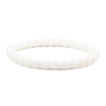 Load image into Gallery viewer, Buddha Black White Natural Stone Rock Lava Beads Strand Bracelet Men Women Rosary Bracelets Meditation Bangles Yoga Jewelry Gift