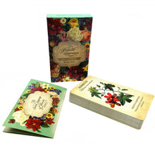 Load image into Gallery viewer, Botanical Inspiration Oracle Cards Full English 45 Cards Deck Tarot Mysterious Divination Family Party Board Game Drop Shipping