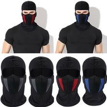 Load image into Gallery viewer, Breathable Balaclava Motorcycle Full Face Mask Motorbike Cycling Bike Mask Motocross Helmet Hood Moto Riding Neck Face Mask