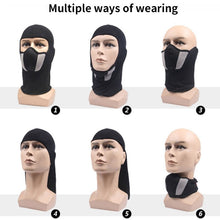 Load image into Gallery viewer, Breathable Balaclava Motorcycle Full Face Mask Motorbike Cycling Bike Mask Motocross Helmet Hood Moto Riding Neck Face Mask