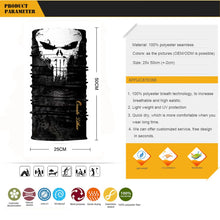 Load image into Gallery viewer, Breathable Mask Bandana Mascarillas Venom Neck Gaiter Cycling Face Mask Hiking Scarves Headband Summer Balaclava Bufanda Hombre