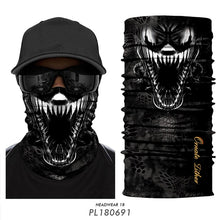 Load image into Gallery viewer, Breathable Mask Bandana Mascarillas Venom Neck Gaiter Cycling Face Mask Hiking Scarves Headband Summer Balaclava Bufanda Hombre