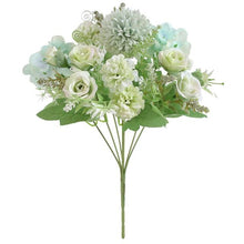 Load image into Gallery viewer, 3pcs Bride Holding Roses Bouquet Wedding Decorative Plants Vases for Home Decoration Accessories Artificial Flowers Scrapbooking
