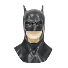 Load image into Gallery viewer, Bruce Wayne Latex Mask Superhero Movie Cosplay Costume Halloween Party Masks