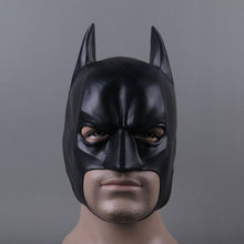 Load image into Gallery viewer, Bruce Wayne Latex Mask Superhero Movie Cosplay Costume Halloween Party Masks