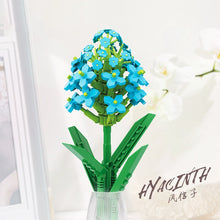 Load image into Gallery viewer, Building Blocks Flower Diy Plant Potted Tulip Lavender Simulation Bouquet Home Decoration Girl Gift Children Educational Toys