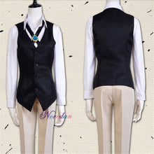 Load image into Gallery viewer, Bungo Stray Dogs Dazai Osamu Cosplay Anime Costume Long Jacket Coat Suit Adult Men Halloween Christmas Costume