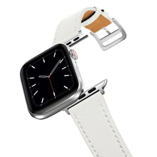 Load image into Gallery viewer, Real Leather Loop Bracelet Belt Band for Apple Watch SE 7654 42MM 38MM 44MM 40MM Strap on Smart iWatch 3 Watchband 45mm