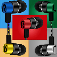 Load image into Gallery viewer, 3.5mm In-Ear Earbuds Universal 1.2 m Bass stereo Wired Headphones for phone Gaming headset for Samsung Xiaomi