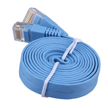 Load image into Gallery viewer, CAT6 Flat Ethernet Cable RJ45 Lan Cable Networking Ethernet Patch Cord for Computer Router Laptop 0.5M/1M/2M/3M/5M/8M Size