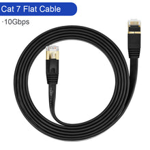 Load image into Gallery viewer, CAT7 Lan Cable RJ45 cat 7 cable rj 45 Ethernet Network Cable Short Patch Cord 30cm 10m 15m 20m for Laptop Router XBox PC Cable