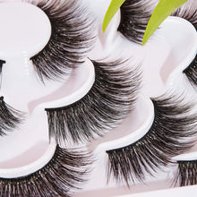 Load image into Gallery viewer, 10 Pairs Natural Eyelashes Dramatic False Eyelashes Artificial Natural Makeup Dense Long Eyelashes