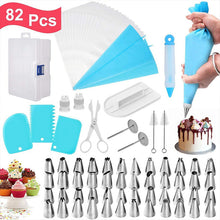 Load image into Gallery viewer, Cake Decorating Tools Cakes Turntable Kit Plastic Rotary Baking Stand Piping Nozzle Piping Bag Set Cake Accessories Cakes Tools