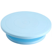 Load image into Gallery viewer, Cake Stand Turntable Rotating Base Cake Plastic Dough Knife Decorating 10 Inch Cream Cakes Stand set Cake Rotary Turntable tool