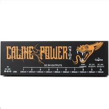 Load image into Gallery viewer, Caline CP-04 Guitar Effect Pedal Power Supply 10 Isolated Outputs (9V, 12V, 18V) Short Circuit /Overcurrent Protection