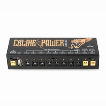 Load image into Gallery viewer, Caline CP-04 Guitar Effect Pedal Power Supply 10 Isolated Outputs (9V, 12V, 18V) Short Circuit /Overcurrent Protection
