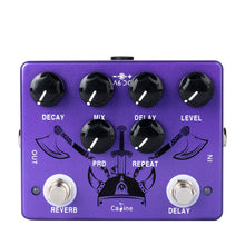 Load image into Gallery viewer, Caline CP-80 Ragnarok Reverb Delay Guitar Effect Pedal Guitar Accessories Dual Guitar Pedal