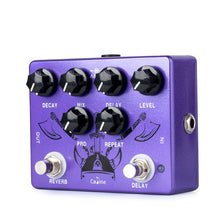 Load image into Gallery viewer, Caline CP-80 Ragnarok Reverb Delay Guitar Effect Pedal Guitar Accessories Dual Guitar Pedal