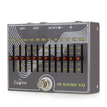 Load image into Gallery viewer, Caline CP-81 10 Band EQ Guitar Effect Pedal True Bypass Design Equalizer Pedal Electric Guitar Parts & Accessories