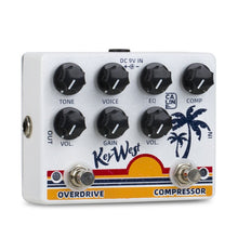 Load image into Gallery viewer, Caline DCP-05 KEY WEST Compressor Overdrive Effect Pedal Guitar Accessories Dual Guitar Pedal