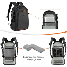 Load image into Gallery viewer, Camera Photography Backpack Outdoor Portable Waterproof Scratchproof Dual Shoulders Bag For Camera Dji Ronin-sc Handheld Gimbal