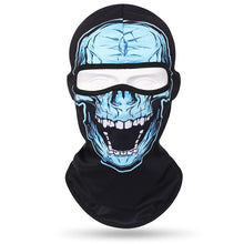 Load image into Gallery viewer, Cap-mask balaclava skull skeleton mask balaclava for fishing hunting tourism and cycling