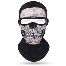 Load image into Gallery viewer, Cap-mask balaclava skull skeleton mask balaclava for fishing hunting tourism and cycling