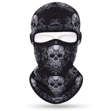 Load image into Gallery viewer, Cap-mask balaclava skull skeleton mask balaclava for fishing hunting tourism and cycling