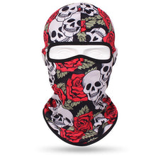 Load image into Gallery viewer, Cap-mask balaclava skull skeleton mask balaclava for fishing hunting tourism and cycling