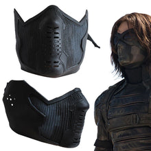 Load image into Gallery viewer, Captain 2 Winter Soldier James Buchanan Bucky Barnes Cosplay Latex Mask