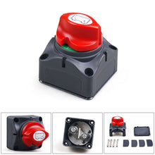 Load image into Gallery viewer, Car Auto 12V-60V 100A-300A RV Marine Boat Battery Selector Isolator Disconnect Rotary Switch Cut