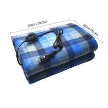 Load image into Gallery viewer, Car Electric Blanket 12V Car Heating Blanket Energy Saving Warm Electric Heating Blanket Carpets Heated Mat