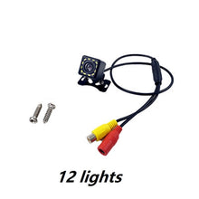 Load image into Gallery viewer, Car Rear View Camera Night Vision Reversing Auto Parking Camera IP68 Waterproof CCD LED Auto Backup Monitor 170 Degree HD Image
