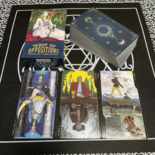 Load image into Gallery viewer, Cartas Tarot 12x7cm English Cards Oracle Deck Board Games Guide Book Version Predictions Playmat Oraculos Mysterious Fate