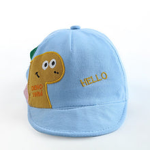 Load image into Gallery viewer, Cartoon Baby Baseball Cap Cute Dinosaur Letter Kids Baby Girl Boy Sun Hat Spring Summer Children Toddler Beach Hat