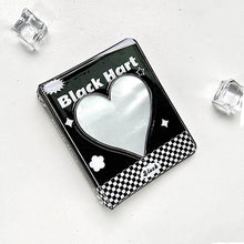 Load image into Gallery viewer, Cartoon PVC Photo Album Idol Card Storage Album 3-inch Love Hollow Printing Album Mini Kpop Photocard Collect Book Stationery