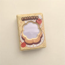Load image into Gallery viewer, Cartoon PVC Photo Album Idol Card Storage Album 3-inch Love Hollow Printing Album Mini Kpop Photocard Collect Book Stationery