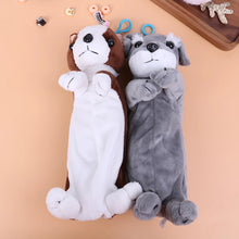 Load image into Gallery viewer, Pencil Case Cartoon Plush Dog Puppy School office supplies Pencil Bags For Kids