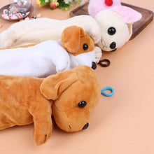 Load image into Gallery viewer, Pencil Case Cartoon Plush Dog Puppy School office supplies Pencil Bags For Kids