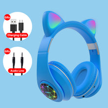 Load image into Gallery viewer, Wireless Headphones Music Stereo Blue-tooth Headphone With Mic Children Daughter fone Gamer Headset Kid Gifts