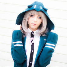 Load image into Gallery viewer, Chiaki Nanami Cosplay Costume Danganronpa 2 Cosplay School Uniform Japanese wig backpack Halloween Costume For Women Girls