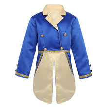 Load image into Gallery viewer, ChicTry Baby Boys Prince Costume Turn-Down Collar Tuxedo Jacket Kids Toddlers Halloween Cosplay Birthday Theme Party Tailcoat