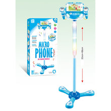 Load image into Gallery viewer, Children Dual Microphone Adjustable Karaoke Singing Machine Connected With Phone Musical Instruments Toy