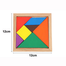 Load image into Gallery viewer, Children Wooden Jigsaw Puzzle Baby Early Educational Development Toys Wood Puzzles Geometric Shape Learning Toy for kids E-C301